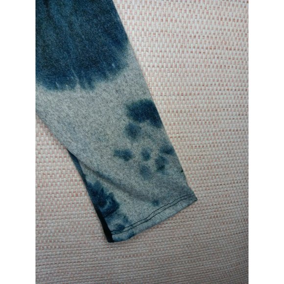 Women's Grey Tie dye Comfy Loungewear Pullover Blouse Plus Size 2X *stretchy* - Picture 5 of 10